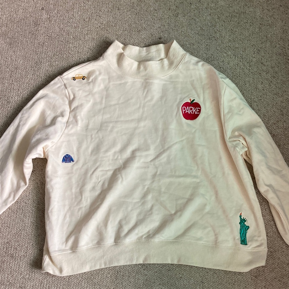 Parke Women's Cream Sweatshirt